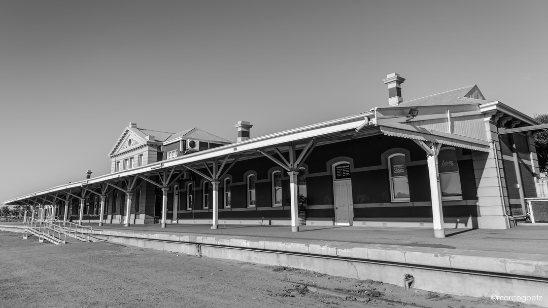 OLD TRAIN STATION GERALDTON AUSTRALIA